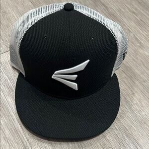 Black and White Snapback Cap
